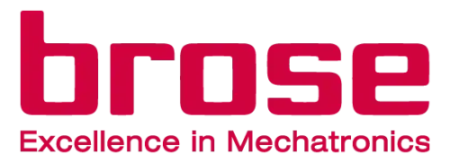 Logo Brose Excellence in Mechatronics